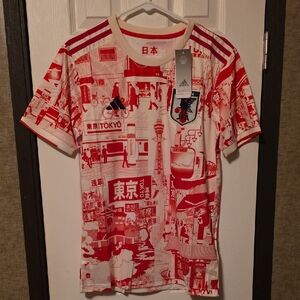 Japan Red Graphic Men's Jersey